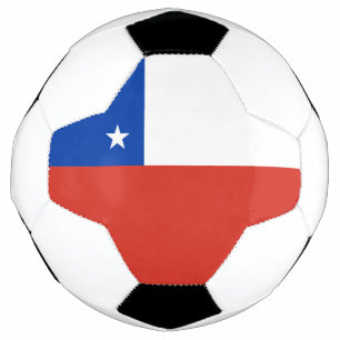 Chile-Flagge Fußball-Ball Fußball