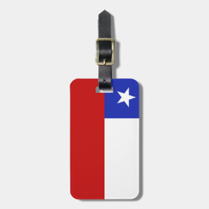 Chile-Flagge Gepäckanhänger