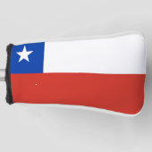 Chile-Flagge Golf Headcover (Vorderseite)