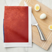 Chile-Flagge; Handtuch (Viertel Falte)