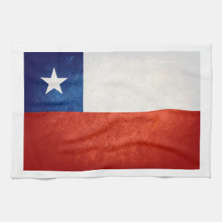 Chile-Flagge; Handtuch