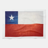 Chile-Flagge; Handtuch (Horizontal)