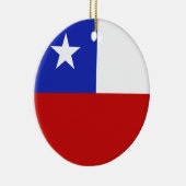 Chile-Flagge Keramikornament (Rechts)