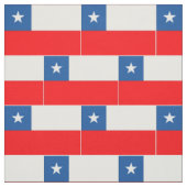 Chile-Flagge Stoff (Muster)