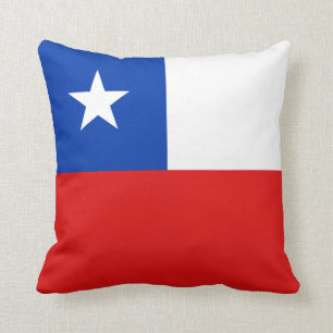 Chile-Flagge x Flaggenkissen Kissen