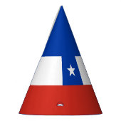 Chile-Flaggen-Party Partyhütchen (Links)
