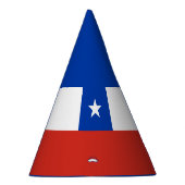 Chile-Flaggen-Party Partyhütchen (Rechts)