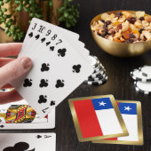 Chile-Flaggenplatzierungskarten Spielkarten (In Situ)