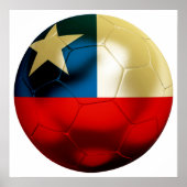 Chile Football Poster (Vorne)
