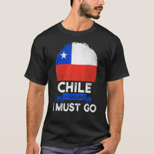 Chile fordert, dass ich die chilenische Flagge als T-Shirt