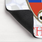 Chile-Fußball Mousepad (Ecke)