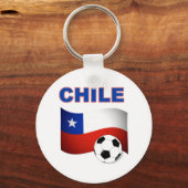 Chile Fußball Schlüsselanhänger (Vorderseite)