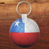 Chile-Fußballmannschaft Schlüsselanhänger (Vorderseite)