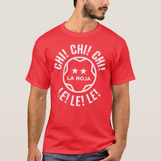Chile fútbol/Fußball T - Shirt (Vorderseite)