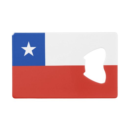Chile Geldbeutel Flaschenöffner (Vorderseite (Horizontal))