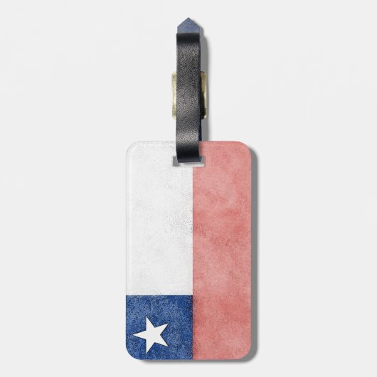 Chile Gepäckanhänger (Rückseite vertikal)