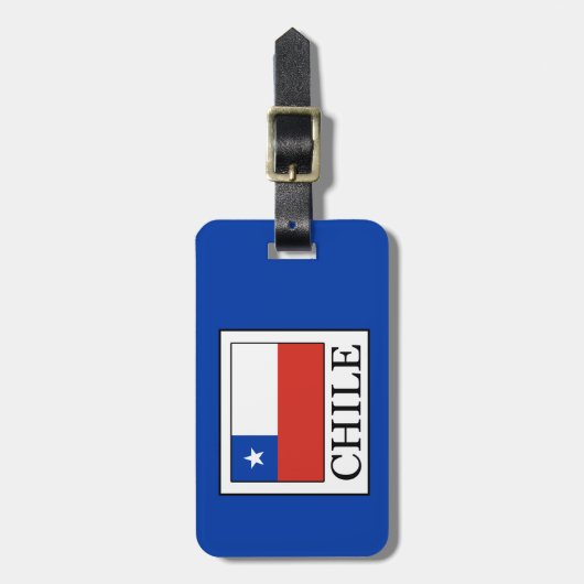 Chile Gepäckanhänger (Vorderseite vertikal)