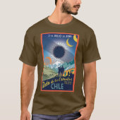 Chile-Gesamtsolareklipse 2019 T-Shirt (Vorderseite)