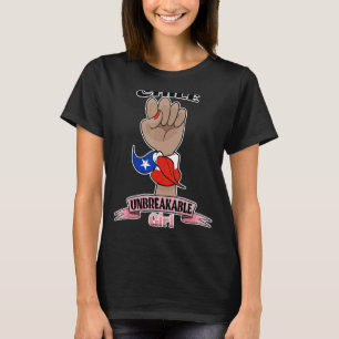 Chile Girl Unbrechable I Chile Heritage I Chile Fl T-Shirt