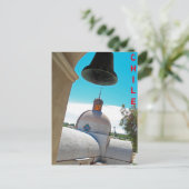 Chile Glockenturm Postkarte (Stehend Vorderseite)