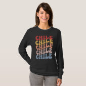 Chile Groovy Retro Chilean T-Shirt (Vorne ganz)