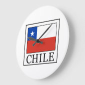 Chile Große Wanduhr (Winkel)