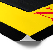 Chile Hauptstadt der Welt New Mexico Green Poster (Ecke)