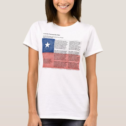 Chile - Himno Nacional de Chile T-Shirt (Vorderseite)