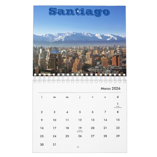 Chile Kalender (Mär 2026)