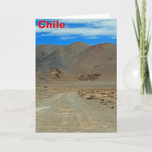 Chile Karte (Vorderseite)