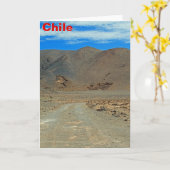 Chile Karte (Gelbe Blume)