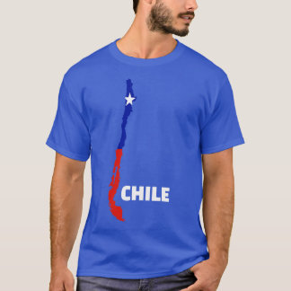 Chile Karte 1 T-Shirt