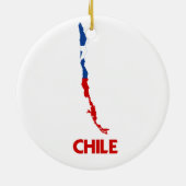 CHILE-KARTE KERAMIKORNAMENT (Hinten)