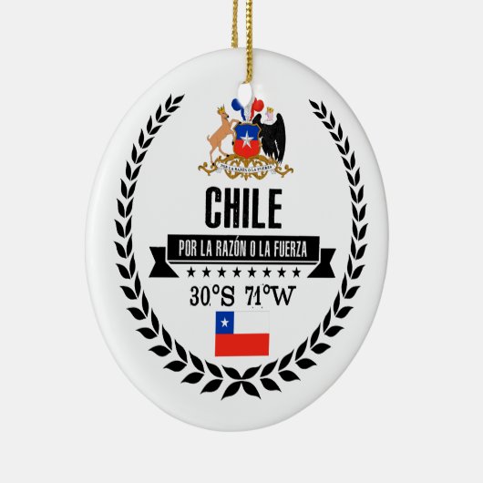 Chile Keramik Ornament (Rechts)