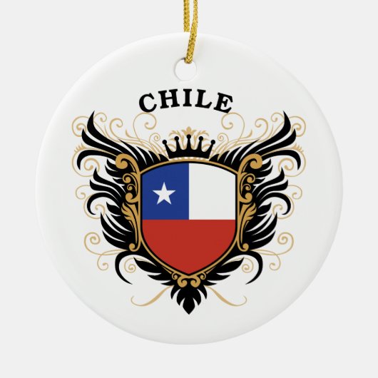 Chile Keramikornament (Vorne)