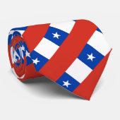 Chile Krawatte, Mode, chilenische Flagge, Wirtscha Krawatte (Gerollt)