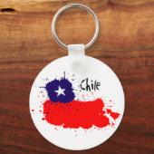 Chile künstlerischer Schlüsselanhänger (Vorderseite)