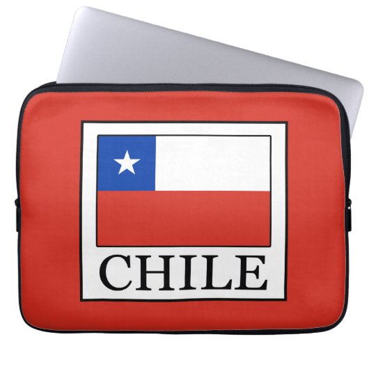 Chile Laptopschutzhülle (Vorderseite)