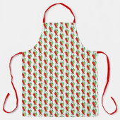 Chile Liebe Schürze Rot oder Grün in 3 Größen (Vorderseite)