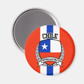 Chile Magnet (Vorderseite/Rückseite)