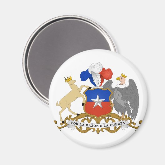 Chile Magnet (Vorderseite/Rückseite)