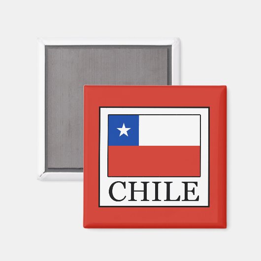 Chile Magnet (Vorderseite/Rückseite)