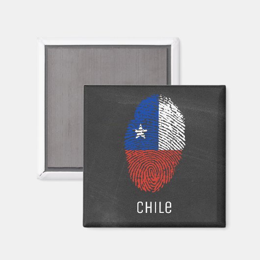 Chile Magnet (Vorderseite/Rückseite)