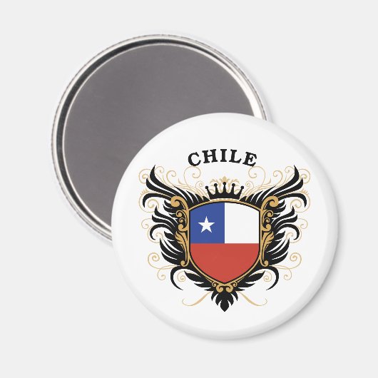 Chile Magnet (Vorderseite/Rückseite)