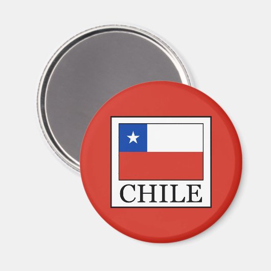 Chile Magnet (Vorderseite/Rückseite)