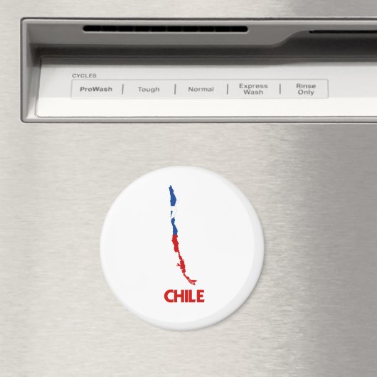 CHILE MAP MAGNET (In Situ (Geschirrspüler))