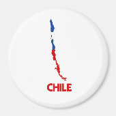 CHILE MAP MAGNET (Vorne)