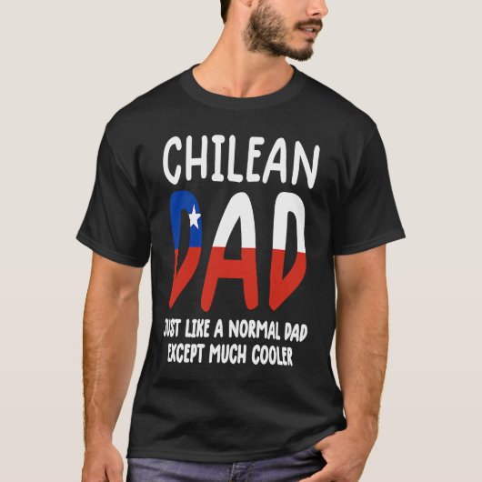 Chile men Chile flag mens Chile Chilean dad T-Shirt (Vorderseite)