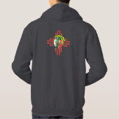Chile-Monstergrundlegender Hoodie (Rückseite)