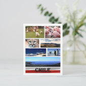 Chile - Mosaik - Postkarte (Stehend Vorderseite)
